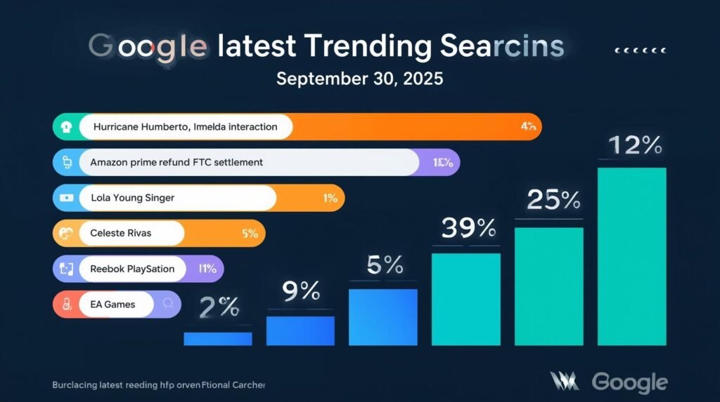Google Latest Trending Searches on Sept 30 2025 3